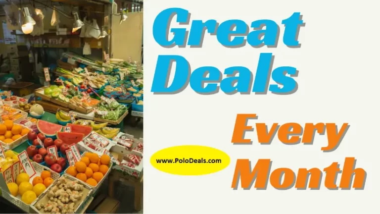 Amazing Tips To Get Great Deals For Groceries Every Month | PoloDeals.com